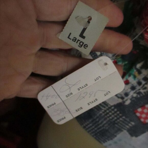 Large Vintage Cactus Flower Sleeveless Button-Up Blouse Patchwork & Floral Print - Picture 4 of 5